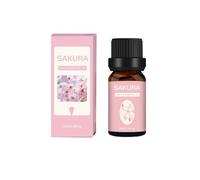 Surakey Aceite esencial de flor de cerezo de 10 ml para difusor, orgánico natural para la piel, el cuerpo, el cuidado del cabello, velas, jabón, bricolaje, aroma de masaje