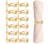 SURALIN Servilletero,Servilleteros Dorados,Servilleteros Personalizados,Decoración de Bismillah