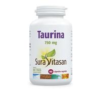 Suravitasan Taurina 750 mg 90 Cápsulas Vegetales