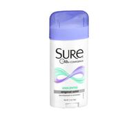 Sure Desodorante sólido original sin perfume de 79 ml, paquete de 6