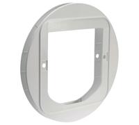Cstore superflap puerta con microchip blanco para gatos