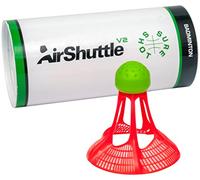 Sure Shot Air Badminton Shuttle V2-Paquete de 3, Unisex, Rojo, Talla única