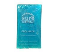 SURE THERMAL TRANSPARENT RE-USABLE LARGE GEL HOT/COLD HEAT COOL BACK MUSCLE JOINT PAIN FIRST AID MICROWAVE/FREEZE PACK by Sure Thermal