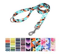 Suredoo Correa para Perros Nylon, Correa de Adiestramiento Ajustable y Resistente para Perros Pequeños, Mediano y Grande, Mascotas,Gatos, 120 x 2.0cm (Geometría)