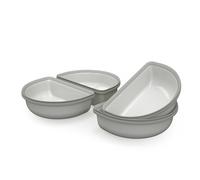 SureFeed - Medio tazón - Paquete de 4 (gris) (gris)