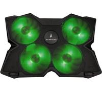 Verbatim soporte para portatil surefire bora gaming laptop cooling pad green
