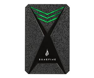 Surefire Hard Drive 2.5 Gaming I 2 TB I Negro I Disco Duro Externo I Adaptador USB-C I Windows & MacOSx I iluminación LED RGB I hasta 140MB/s I PC & PlayStation & Xbox I Powered by Verbatim