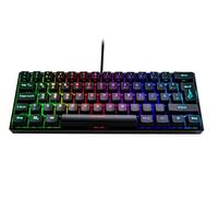 SureFire Kingpin M1 60% Teclado mecánico para Juegos alemán, Teclado Multimedia para Videojuegos, pequeño y móvil, Teclado RGB con iluminación, 100% Teclas Anti-ghosting, disposición Alemana QWERTZ