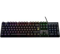 SureFire Kingpin M2 Teclado mecánico para Juegos Italiano, Teclado Multimedia para Videojuegos, tamaño Completo, Teclado RGB con iluminación, 100% Teclas Anti-ghosting, diseño Italiano QWERTY
