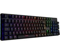 SureFire Kingpin M2 - Teclado mecánico para Videojuegos (tamaño Completo, Teclado RGB con iluminación, 100% Teclas Anti-ghosting, diseño francés AZERTY