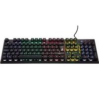 Surefire Kingpin X2 Teclado Gaming Español Gaming Multimedia Keyboard con Iluminación, Teclado RGB con Placa Frontal de Aluminio 25 Teclas Anti-Ghosting, Disposición Española QWERTY