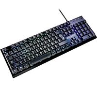 Surefire Kingpin X2 Teclado nórdico para Juegos, Teclado Multimedia para Juegos con iluminación, Teclado RGB con Placa Frontal de Aluminio, 25 Teclas antifantasma, diseño escandinavo QWERTY