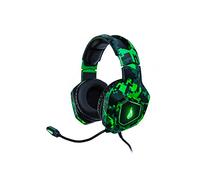 Surefire Skirmish Gaming Headset - Headset PC-Playstation-Xbox - Auriculares Gaming - 390g - Stereo 2.0 con luz LED - Gamer Headset - USB 3.2 Gen 1 I Powered by Verbatim