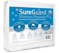 SureGuard- Protector de colchón - 100% Resistente al Agua, hipoalergénico - Funda Premium Ajustable de algodón de Tejido de Rizo.