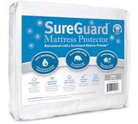 SureGuard- Protector de colchón - 100% Resistente al Agua, hipoalergénico - Funda Premium Ajustable de algodón de Tejido de Rizo.