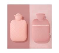 SUREK Bolsa de agua caliente grande reutilizable para cama, bolsa de agua caliente, calentador de manos lleno de agua con cubierta, alivio del dolor, bolsa de agua caliente, compresa caliente