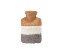 SUREK Botella de agua caliente reutilizable grande bolsa de agua caliente rellena de agua calentador de manos de felpa caliente botella de agua caliente alivio del dolor cama botella de agua caliente