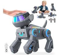 Surelect Control Remoto Perro Robot Juguete para Niños 3+ Años, Programable Inteligente Perro Robot con Bluetooth, Juguetes Interactivo para Cantar Bailar, Niños Niñas 3 4 5 6 7 8 Años