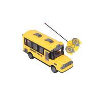 SURENHAP School Bus Toy, RC School Bus Toy, 1/30 Scale Remote Control Toy Bus with Walkie-Talkie Toys