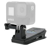 SUREWO Soporte de Correa de Mochila Compatible con GoPro Hero 13/12/11/10/9/8/7/6 (2018)/5 Negro, dji Osmo Action 5 Pro/4/3/2 y más