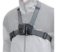 SUREWO Soporte de Correa de Pecho Ajustable Compatible con GoPro Hero 10/9/8/7/6/5 Negro, dji Osmo Action 2, Insta 360 One R y la mayoría de cámaras de acción