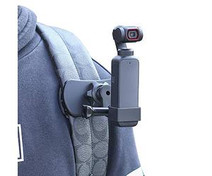 SUREWO Soporte de Correa para Mochila con rotación de 360° con Marco de expansión Compatible con dji Osmo Pocket, Osmo Pocet 2