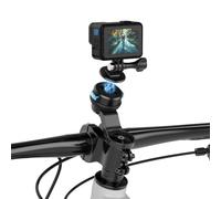 SUREWO Soporte magnético de liberación rápida para manillar de bicicleta, compatible con Go Pro Hero 12/11/10/9/8/7/6/5 negro, DJI Osmo Action 4/3 y más