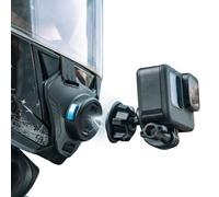 SUREWO- Soporte magnético para correa de barbilla de casco de motocicleta de liberación rápida para GoPro, soporte magnético para casco de motocicleta compatible con GoPro Hero 13, 12, 11, 10, 9, 8, 7