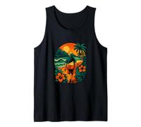 Surf Aventura Puesta del Sol Ocean Explorer Camiseta sin Mangas