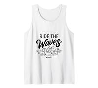 Surf Beach Graphic Surfer Gift Coastal Surfing Lover Camiseta sin Mangas