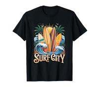 Surf City Huntington Beach Orange County Diseño Camiseta