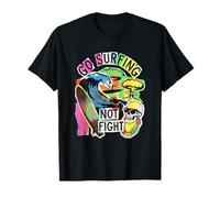 Surf contra La Guerra para La Paz Playa Camiseta