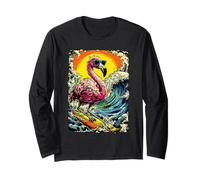 Surf Flamenco Montar Ola Surf Animal Puesta del Sol Playa Manga Larga