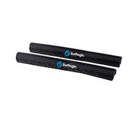 SURF LOGIC / 28″, Protector Acolchado Redondo Baca 70cm Unisex Adulto, Negro (Black), XL