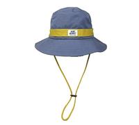 Surf Monkey Boonie Hat Gorro de Pescador con cuerda Hombre/Mujer - Algodón (FR/ES, Letras, Talla única, Azul)