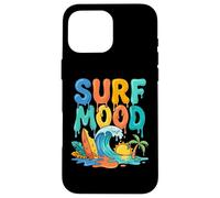 Surf Mood Tropical Wave Sunset Beach Vibes Carcasa para iPhone 16 Pro MAX