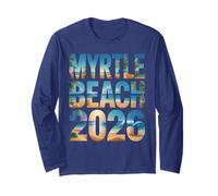 Surf Myrtle Beach 2026 Viaje Besties Vacay Matching Moms BFF Manga Larga