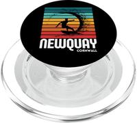 Surf Newquay Cornwall Playa Vintage Retro Surf PopSockets PopGrip para MagSafe