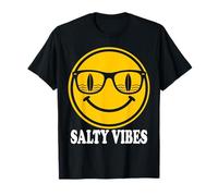 Surf Smile Gafas de Sol Salty Beach Summer Vibes Happy Face Camiseta