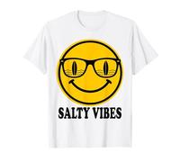 Surf Smile Gafas de Sol Salty Beach Summer Vibes Happy Face Camiseta