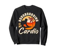Surf Surfboarder Bodyboarder Wave Bodyboarding Sudadera