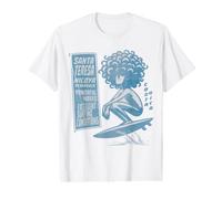Surf Vintage en Santa Teresa, Costa Rica Camiseta gráfica económica