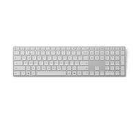 Surface Microsoft Keyboard 2024 - Teclado inalámbrico Bluetooth Compatible con Windows 11 (Teclado AZERTY francés) - Gris