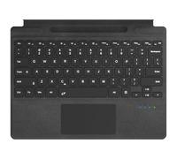 Surface Pro - Teclado inalámbrico para Microsoft Surface Pro 11/10/9/8/X, teclado magnético portátil ultradelgado con retroiluminación de 7 colores, Bluetooth, con trackpad, batería recargable