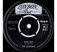 Surfaris Wipe Out/Surfer Joe 7" London HLD9751 VG 1963