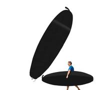 Surfboard Bag, Lightweight Surfing Cover with Drawstring Closure, Protective Sock-Style Storage Carrier on Shortboard & Bodyboard Travel, Outdoor Beach Gear for Men and Women