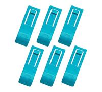 Surfboard Fin Clip Set - Hebilla de Aleta de 6 Piezas y alfileres Base para Tablas de Paddle | Kit de Sujetador de reemplazo para Accesorios de Tablas de Surf, Seguro de Bloqueo de cuencas par