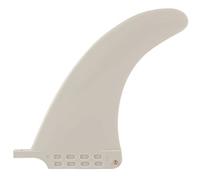 Surfboard Fins 6.5 Inch Nylon Fibre Portable Surfing Accessory Replacement White for Surfboards Center Fin Stability and Safety