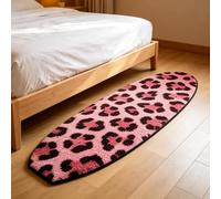 Surfboard-Shaped Fun Bedroom Mat Rug (Flower, 60*200cm/23.6*78.7in)