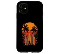 Surfboarder Hawaii Wave Surfing Surfboard Amante Surfboarder Playa Surfboarder Carcasa para iPhone 11